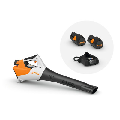Stihl Soffiatore a batteria BGA 30.0 con 2 batterie AS2 e caricabatteria AL1