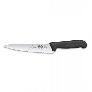 Victorinox -  Coltello cucina trinciante con lama seghettata cm 19