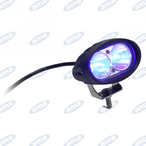 ama -  Faro lavoro Led Blu  10-60V 10W