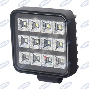 ama -  Faro lavoro Led 12/24V 1800Lm con iterruttore