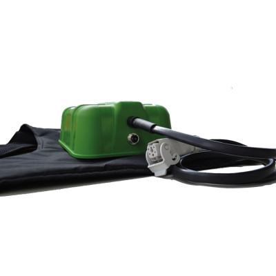 Abbacchiatore elettrico Olivgreen 500 Plus Carbon 12V con batteria a Litio a spalla 