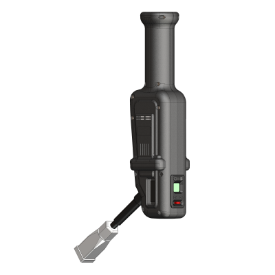 Abbacchiatore elettrico Olivgreen 700 Plus Carbon 12V con batteria a Litio a spalla 